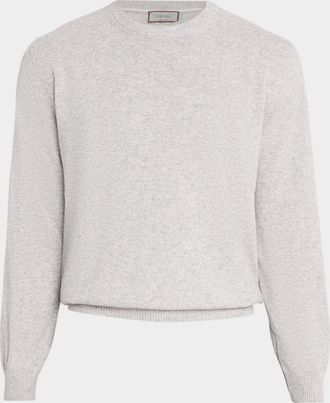 Canali Men & apos;s Wool & Cashmere Sweatshirt