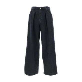 Haikure Wide Jeans, female, Gray, W29, Wide Trousers