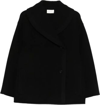 The Row Temur shawl-collar coat - Zwart