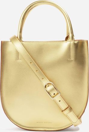 Minor History Womens Arc Ii Crossbody Bag In Golden