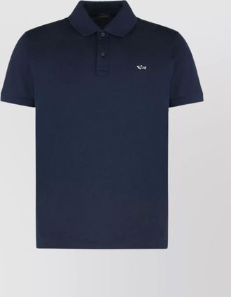 Paul & Shark cotton piqu&eacute; short-sleeve polo shirt