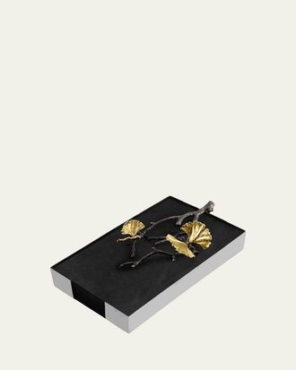 Michael Aram Butterfly Ginkgo Guest Towel Holder