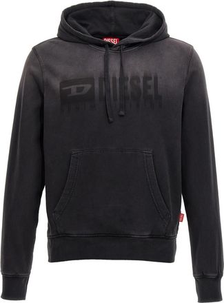 Diesel Black S-Ginn-Hood-K44 Hoodie