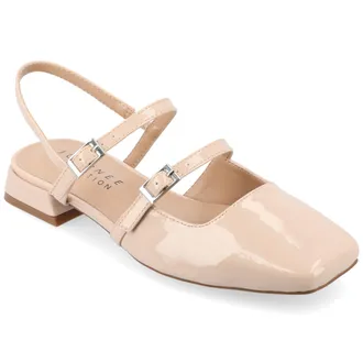 Journee Collection Women & apos;s Gretchenn Medium and Wide Width Flats