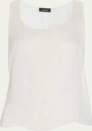 Akris Sleeveless Silk Shell