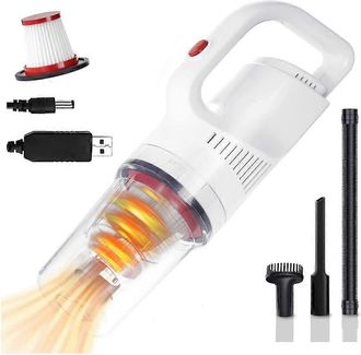 OEM Aspiradora De Mano De 12000 Pa, De Alta Potencia, Inal&aacute;mbrica, Recargable Por Usb, Ideal Para La Limpieza Del Coche, El Hogar Y La Oficina