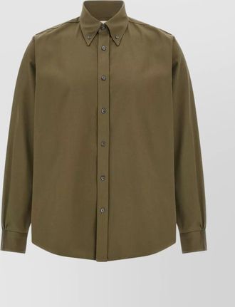 Cellar Door long sleeve shirt featuring button-down collar