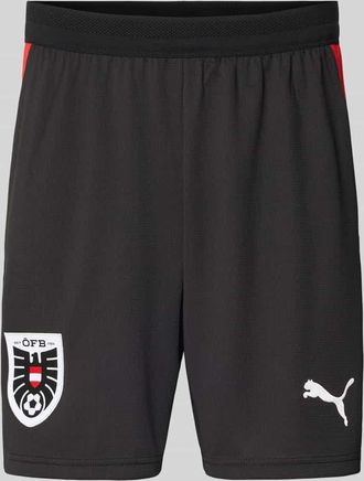 Puma &Ouml;FB Home Short Replica mit elastischem Bund in Black, Gr&ouml;&szlig;e XXL