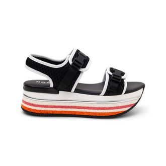 Hogan H222 Platform Mesh Sandals