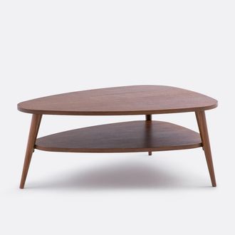 La Redoute Interieurs Vintage salontafel, dubbel blad, lengte 90 cm, Quilda