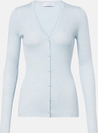 Gabriela Hearst Cardigan Aiste in cashmere, seta e canapa