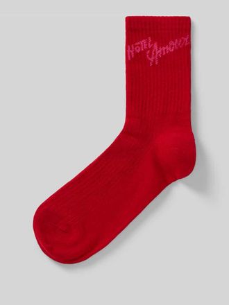 Selected Socken aus Baumwoll-Mix Modell MOLLY in Rot, Gr&ouml;&szlig;e 1