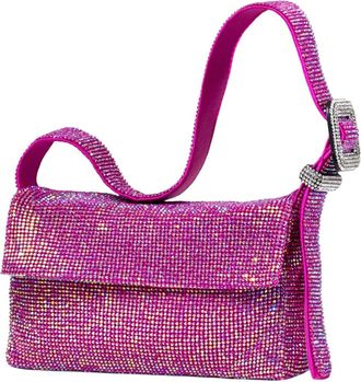 Benedetta Bruzziches Vitty la mignon Tas On Her Majestys Secret - Dames - Schoudertassen - Roze - ONE Size - Satijn - Tassen