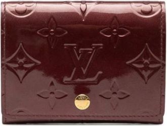 Louis Vuitton Pre-owned Wallets, female, Purple, Size: ONE SIZE Pre-owned Card Case