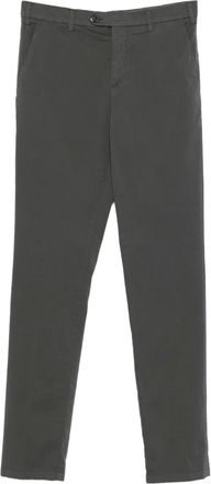 Canali straight-leg trousers - Grey