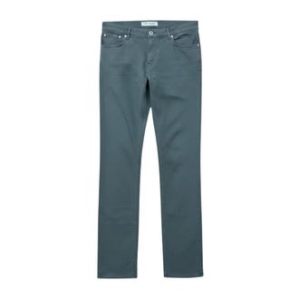 Trussardi Pantalone - Heren - Jeans - Grijs - Maat: W33 Katoen