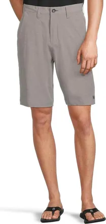 Billabong Mens Billabong Crossfire Submersible Hybrid Shorts Gray Flat Front GBO2262