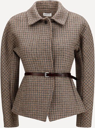 P.A.R.O.S.H. P. A.R. O.S. H. Houndstooth Blazer Female M