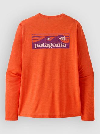 Patagonia Cap Cool Daily - Boardshort Logo Longsleeve orange