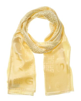 Givenchy 4G Logo Silk Scarf