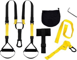 Trade Shop P4 Suspensi&oacute;n Correas De Entrenamiento Carga 500kg Fitness Anclaje De Puerta