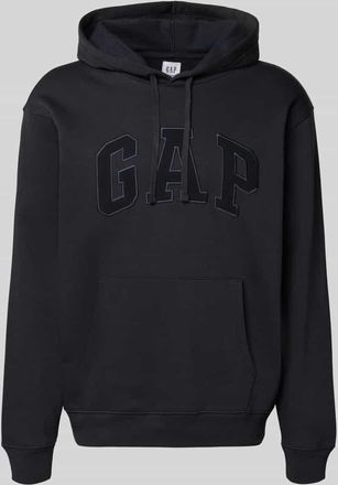 GAP Hoodie mit Logo-Detail und K&auml;nguru-Tasche in Anthrazit, Gr&ouml;&szlig;e XXL