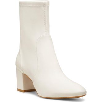 Stuart Weitzman Yuliana Ankle Bootie in Cream at Nordstrom Rack, Size 7.5