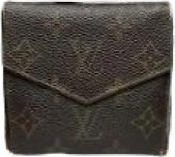 Louis Vuitton Pre-owned Vintage Canvas Portemonnee - Dames - Vintage Accessoires - Bruin - ONE Size - Vintage