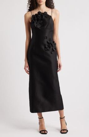 Acler Bilston Midi Cocktail Dress in Black at Nordstrom Rack, Size 12