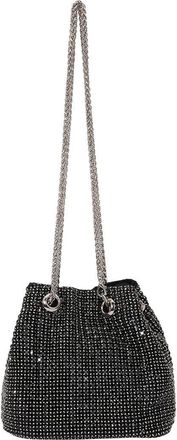 Berness Rhinestone Bucket Bag in Black at Nordstrom Rack