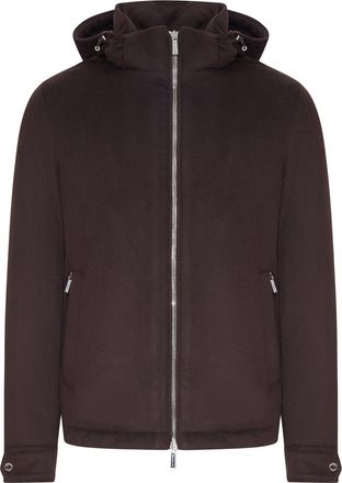 Moorer ALBINI CASHMERE HOODED JACKET - Moorer - Man