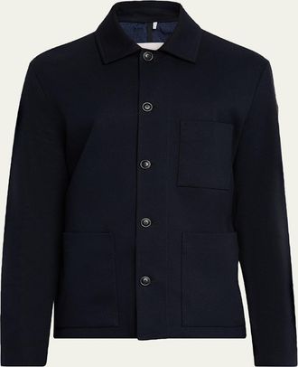 Moncler Mens Croatan Shirt Jacket