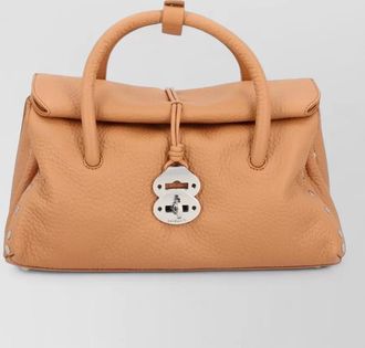 Zanellato medium shoulder bag studded flap