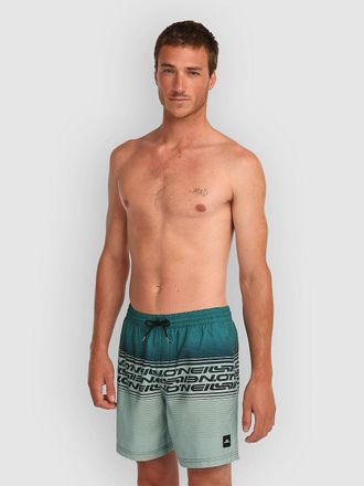 O'Neill Logo Stripe 16 Boardshorts groen