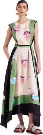 La DoubleJ San Carlo Jurk - Dames - Casual kleedjes - Veelkleurig - S - Kleedjes