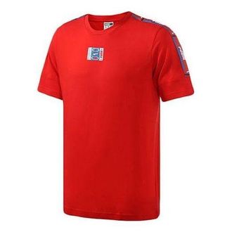 Puma 90s Retro Tape Short Sleeve T-Shirt Red 579516-04