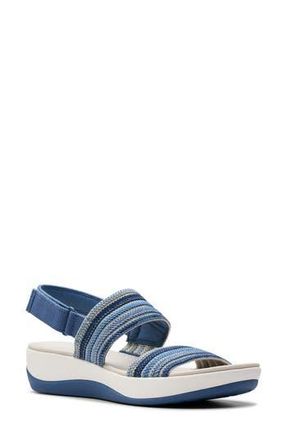 Clarks Arla Stroll Sandal in Blue Combi at Nordstrom Rack, Size 7.5