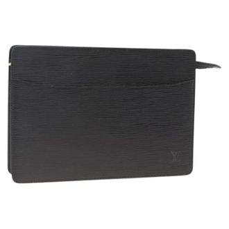 Louis Vuitton Pre-owned Clutches, female, Black, Size: ONE SIZE Pre-owned Vintage Epi Leather Clutch