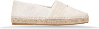 Dior Espadrilles - Dames - Espadrilles - Wit - 36 EU - Leer - Schoenen