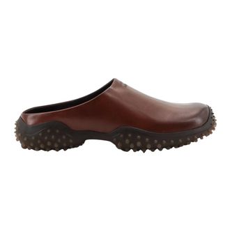 Miu Miu Dames, Schoenen, Bruin, Maat: 40 EU Leer