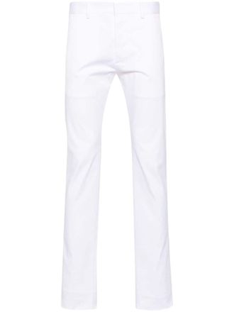 Dsquared2 Cool Guy slim-fit trousers - men - Cotton/Elastane/Cotton - 52 - White