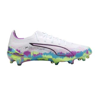 Puma Ultra 6 Ultimate Brilliance voetbalschoenen voor heren, voor harde ondergrond (Poema Wit)