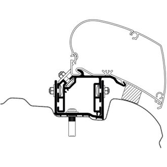 Thule Adattatore per tendone Crafter 2017 - Thule