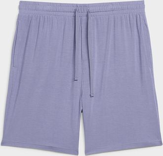 Le 31 Mens Solid TENCEL TM Modal pyjama short