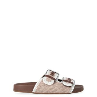 Max Mara Sliders, female, Beige, Size: 10 US Wkabonito Sandal