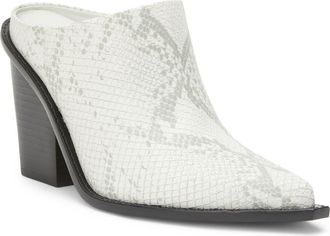 Matisse Footwear Deena Pointed Toe Mule in White Snk at Nordstrom Rack, Size 7.5