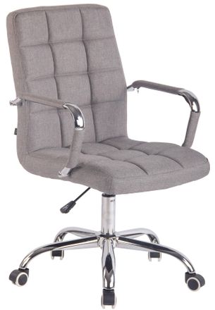 Clp Silla De Oficina Deli En Tela Gris