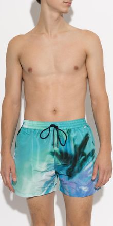 Paul Smith Swim Shorts, Mens, Green