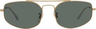 Ray-Ban EXPLORER 5 Green Navigator Sunglasses RB3845 919631 57