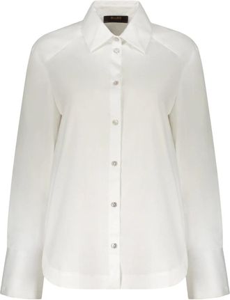 Moorer Mujer, Blusas y Camisas, Blanco, Talla: XS